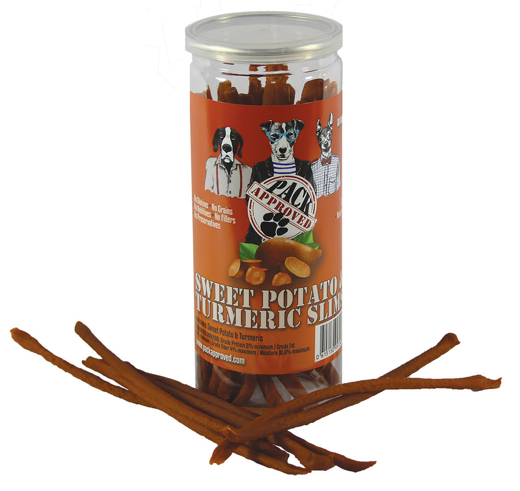 Sweet Potato & Turmeric Slims Pack Approved Dog Treats